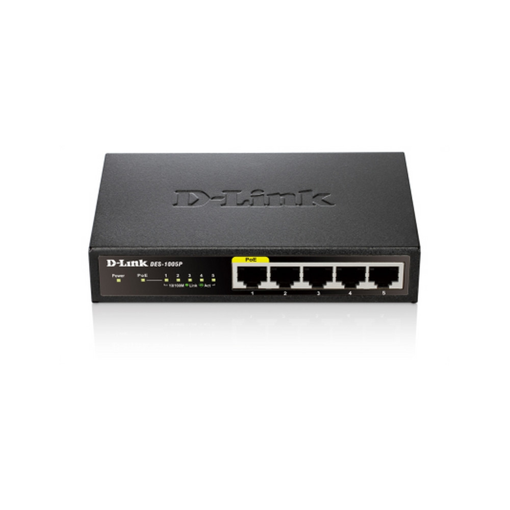 D-Link DES-1005P. Switch