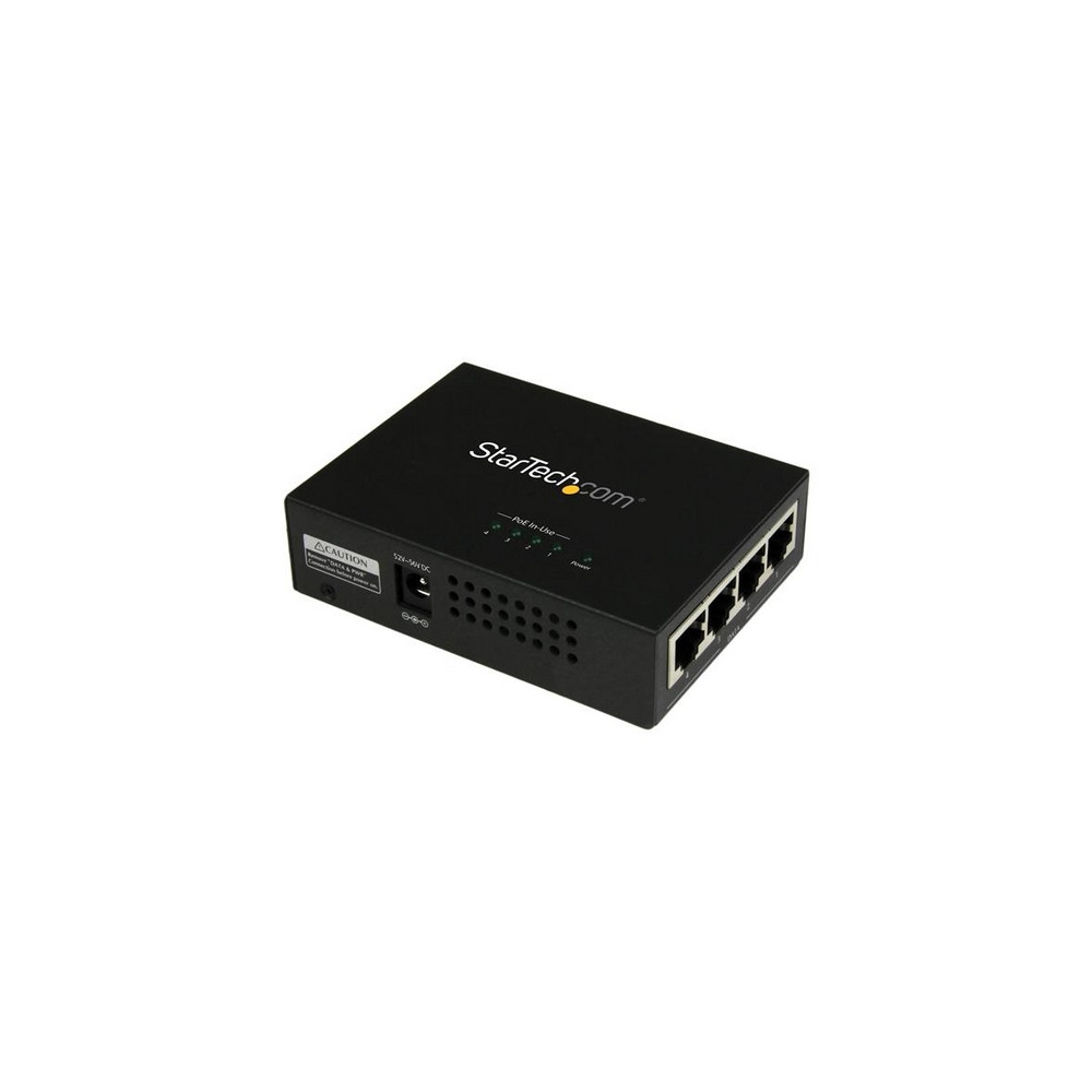 StarTech.com Iniettore midspan Gigabit Power over Ethernet (PoE) a ... Media Converter