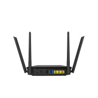 ASUS RT-AX53U router wireless Gigabit Ethernet Dual-band (2.4 GHz/5 GHz) 4G Nero