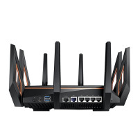 ASUS GT-AX11000 router wireless Gigabit Ethernet Banda tripla (2.4 GHz/5 GHz/5 GHz) Nero