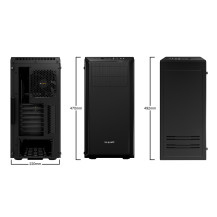 be quiet! Pure Base 600 Window Midi Tower Nero