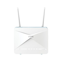 D-Link AX1500 4G Smart Router router wireless Gigabit Ethernet Dual-band (2.4 GHz/5 GHz) Blu, Bianco