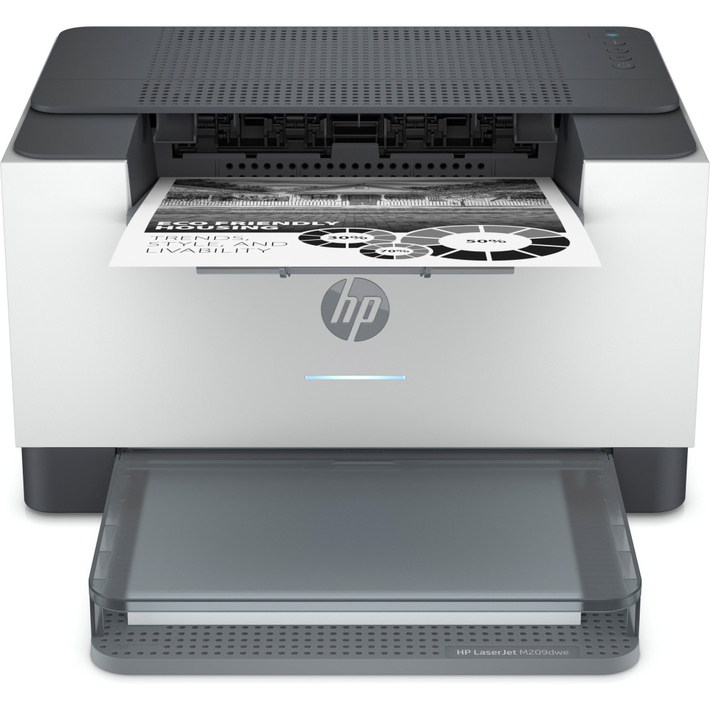 HP LaserJet Stampante HP M209dwe, Bianco e nero, Stampante per Piccoli uffici, Stampa, Wireless; HP+; donea a HP Instant Ink; St