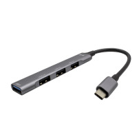 i-tec Metal USB-C HUB 1x USB 3.0 + 3x USB 2.0. Hub