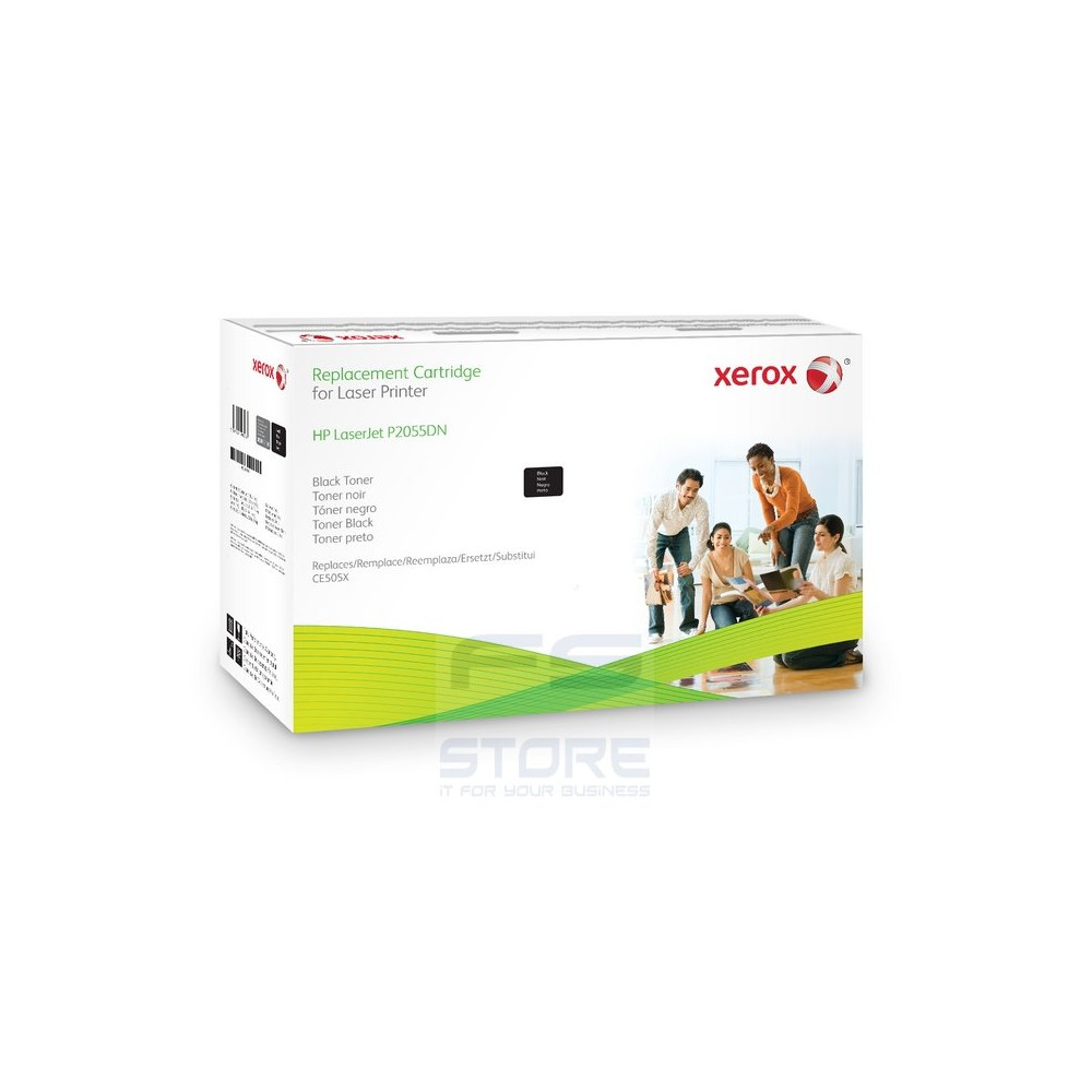 Toner rigenerato Everyday di Xerox Mono compatibile con HP 05X (CE505X), Alta capacità