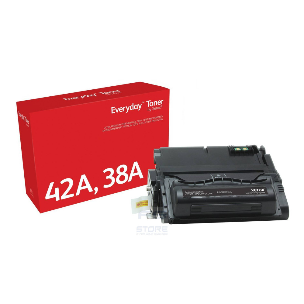 Toner Everyday _OEM_NAME_ Nero di Xerox compatibile con HP 38A (Q5942A/ Q1338A), Capacità standard