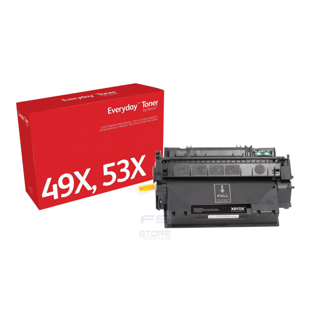 Toner Everyday _OEM_NAME_ Nero di Xerox compatibile con HP 49X 53X (Q5949X/ Q7553X), Alta capacità