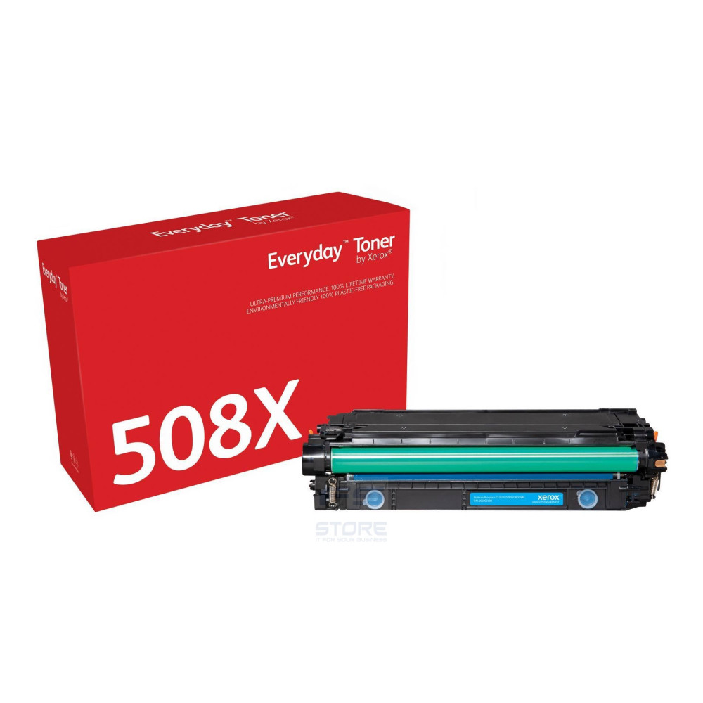 Toner Everyday _OEM_NAME_ Ciano di Xerox compatibile con HP 508X (CF361X), Alta capacità