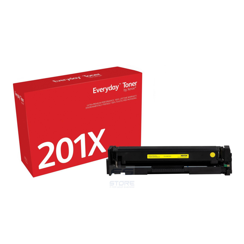 Toner Everyday _OEM_NAME_ Giallo di Xerox compatibile con HP 201X (CF402X), Alta capacità