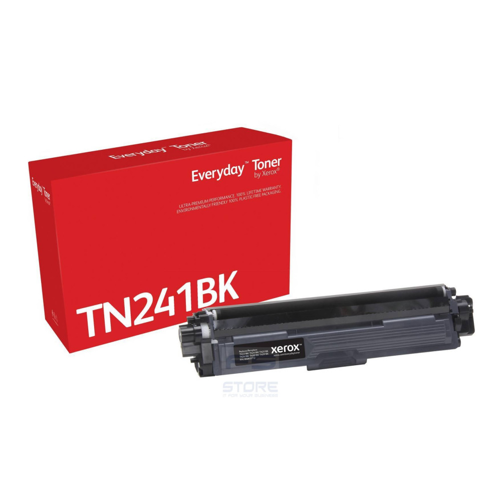 Toner Everyday di Xerox Nero compatibile con Brother TN241BK, Capacità standard