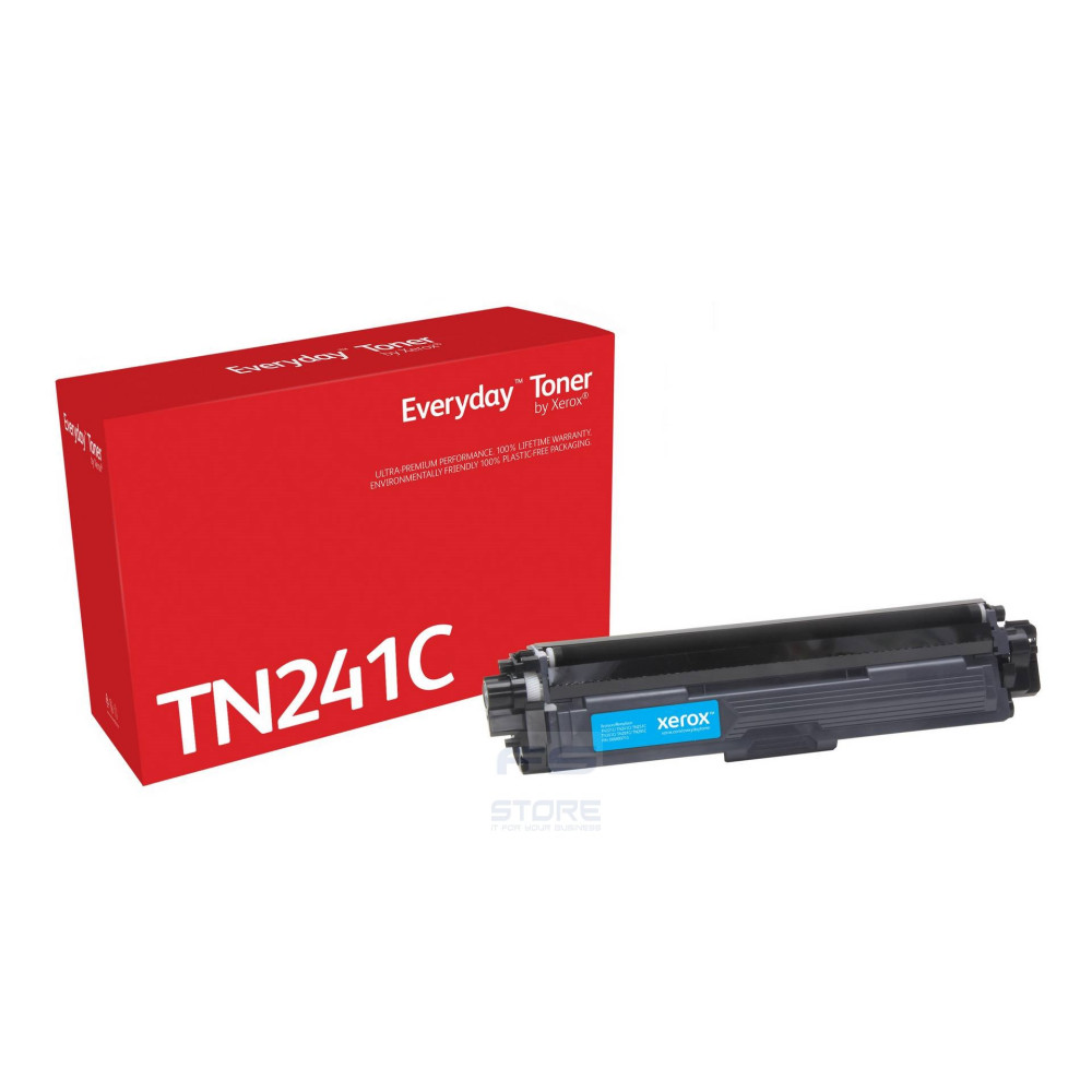 Toner Everyday di Xerox Ciano compatibile con Brother TN241C, Capacità standard