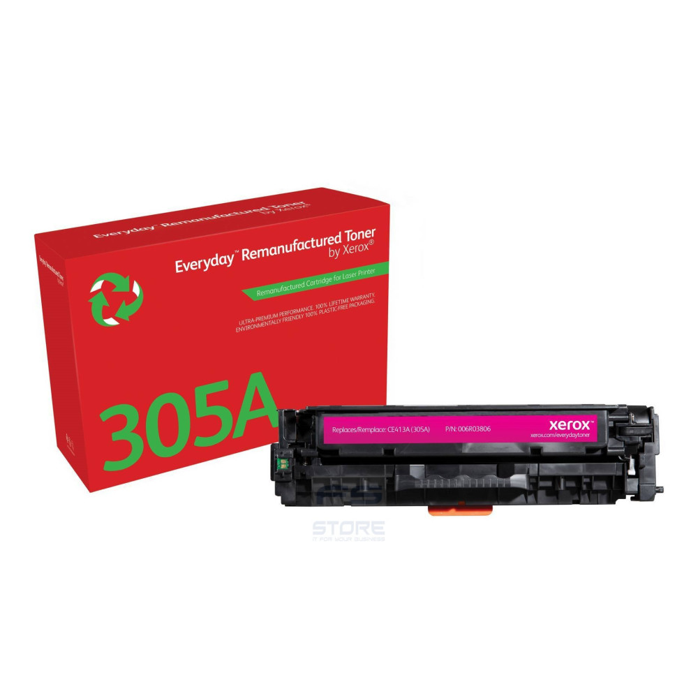 Toner rigenerato Everyday di Xerox Magenta compatibile con HP 305A (CE413A), Capacità standard