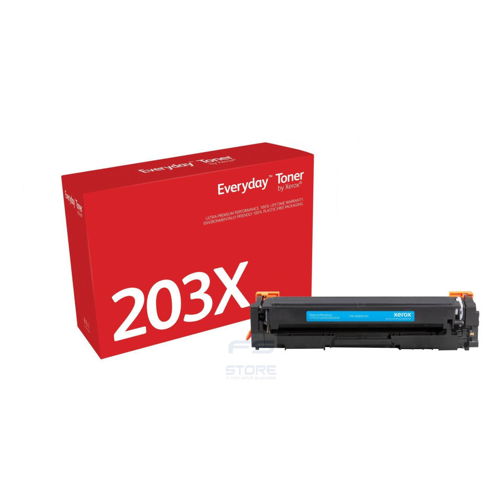 Toner Everyday _OEM_NAME_ Ciano di Xerox compatibile con HP 203X (CF541X), Alta capacità