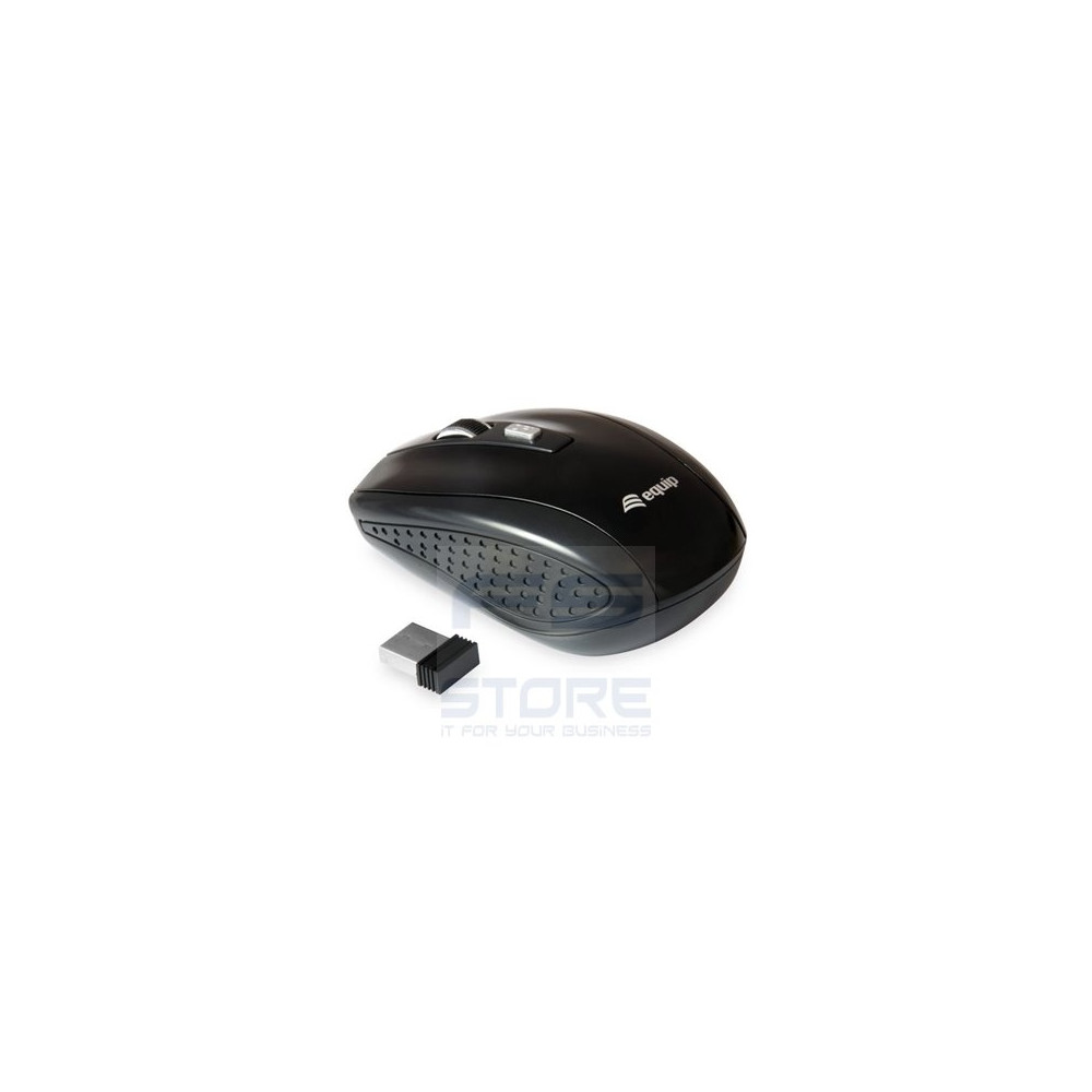 Equip 245104 mouse Viaggio Ambidestro RF Wireless Ottico 1600 DPI