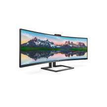 Philips Brilliance Display LCD curvo in 32:9 SuperWide 499P9H/00. Monitor Desktop