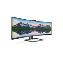Philips Brilliance Display LCD curvo in 32:9 SuperWide 499P9H/00. Monitor Desktop