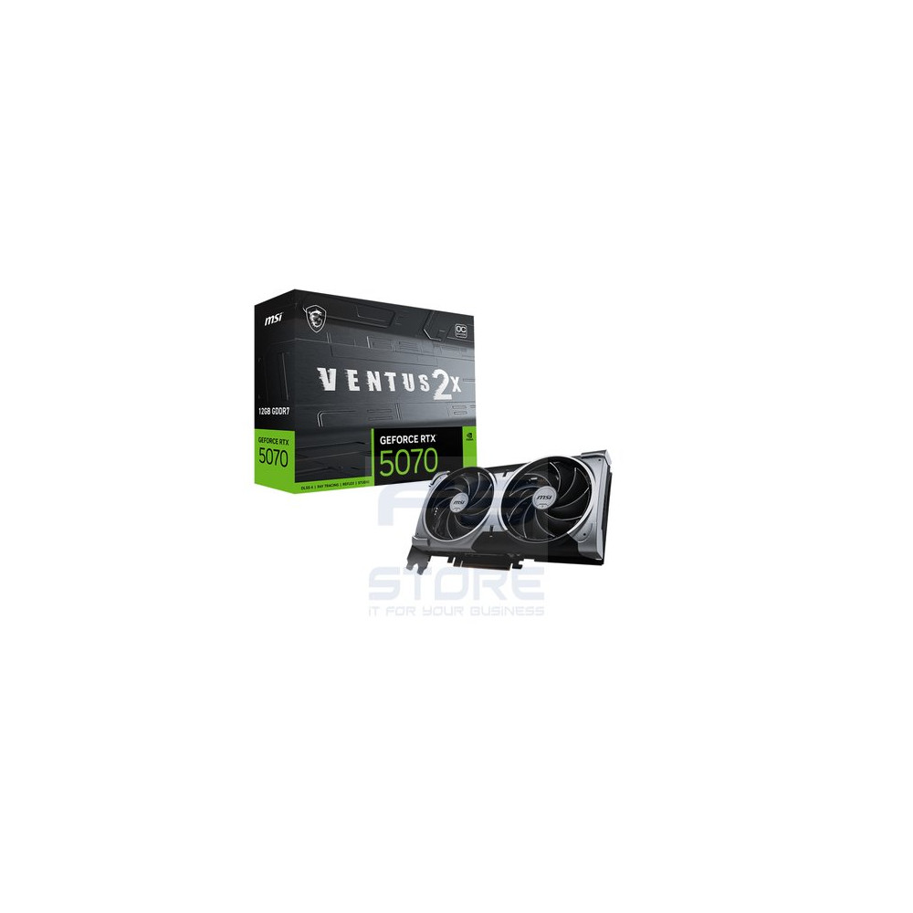 MSI GeForce RTX 5070 12G VENTUS 2X OC NVIDIA 12 GB GDDR7
