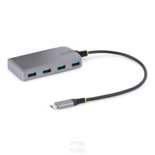 StarTech.com Hub USB-C a 4 porte - 5Gbps - Alimentazione via bus - Hub da USB C a 4x USB-A con ingresso di alimentazione ausilia