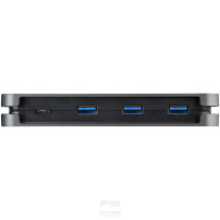 StarTech.com HB30CM3A1CB hub di interfaccia USB 3.2 Gen 1 (3.1 Gen 1) Type-C 5000 Mbit/s Nero, Grigio