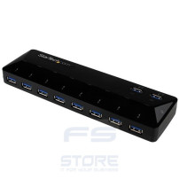 StarTech.com Hub USB 3.0 a 10 Porte di Ricarica e Sincronizzazione - 2 Porte x 1,5 Amp
