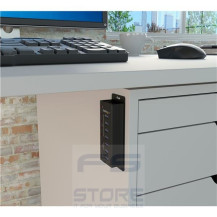 StarTech.com Hub USB 3.0 alimentato a 4 porte con 3 porte di ricarica USB dedicate (2 x 1A e 1 x 2A) - Box esterno in metallo pe