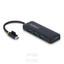 StarTech.com Hub USB-C a 4 porte, 5 Gbps, alimentato via bus, mini hub USB da viaggio/portatile, splitter USB 3.0 multiporta, pr