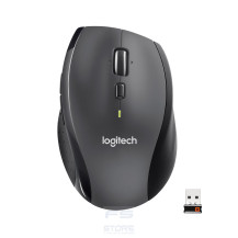 Logitech M705 Marathon Mouse Wireless, Ricevitore USB Unifying 2,4 GHz, 1000 DPI, 5 Pulsanti Programmabili, Durata Batteria di 3