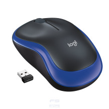 Logitech M185 Mouse Wireless, 2,4 GHz con Mini Ricevitore USB, Durata Batteria di 12 Mesi, Tracciamento Ottico 1000 DPI, Ambides
