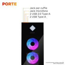 OMEN by HP 45L GT22-3014nl Intel Core Ultra 9 285K 32 GB DDR5-SDRAM 1 TB SSD NVIDIA GeForce RTX 5090 Windows 11 Home Tower PC AI