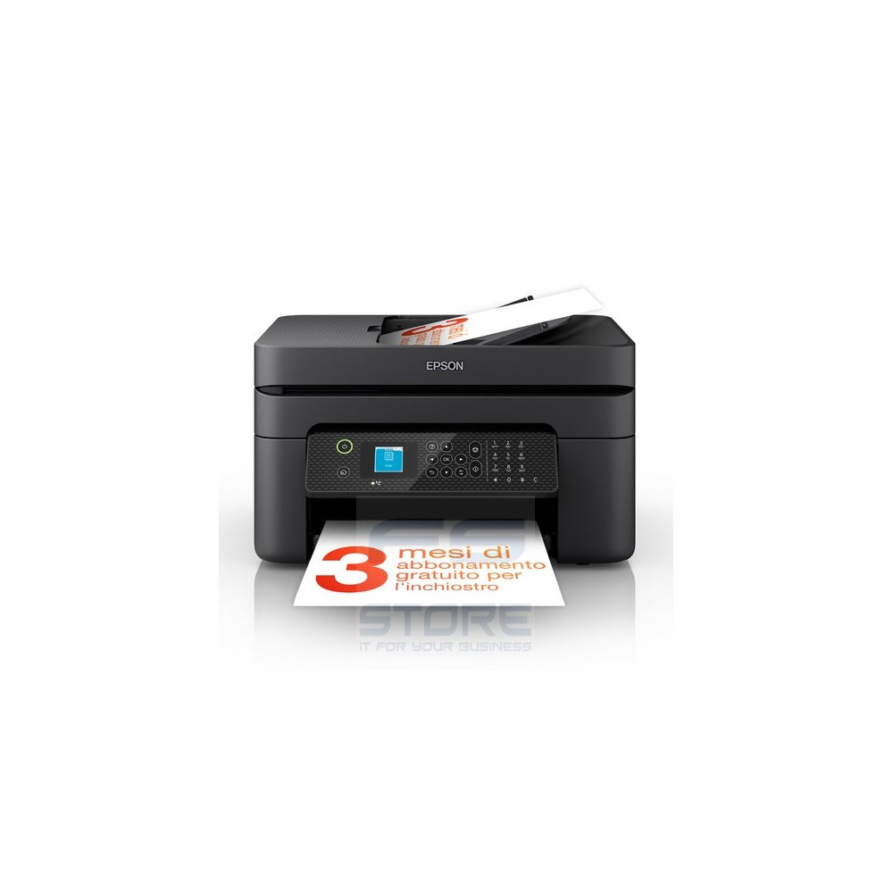 Epson WorkForce WF-2930DWF stampante multifunzione A4 getto d'inchiostro (stampa, scansione, copia), display LCD 3.7cm, ADF, WiF