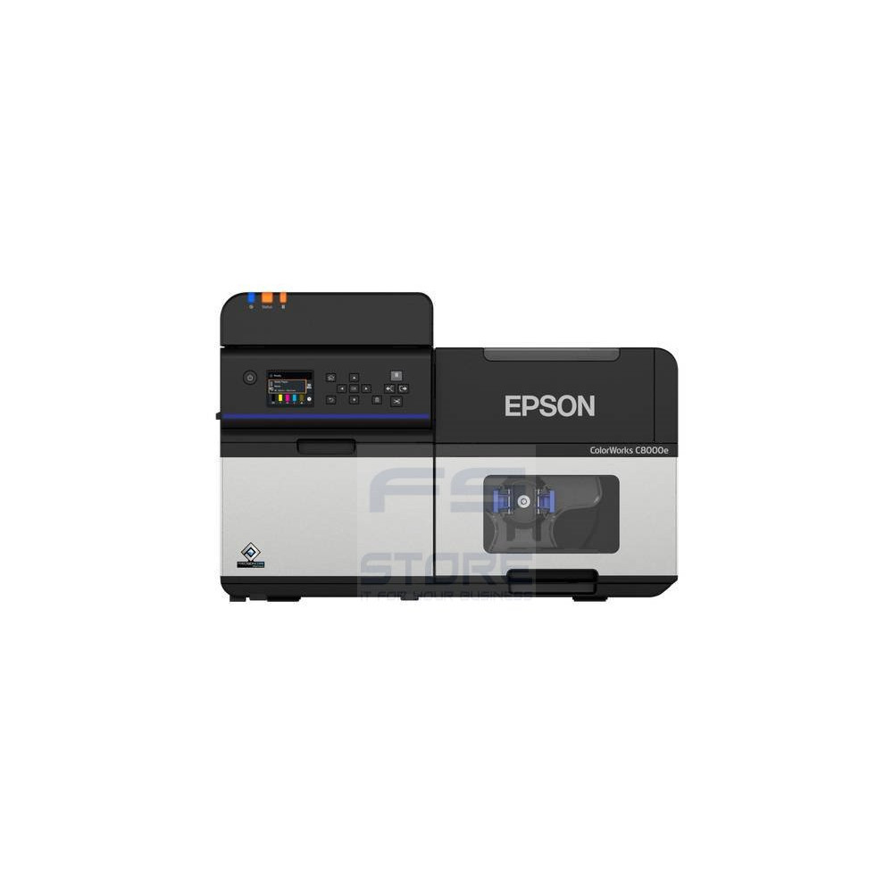 Epson ColorWorks C8000e (BK) stampante per etichette (CD) Ad inchiostro A colori 600 x 1200 DPI 300 mm/s Con cavo e senza cavo C