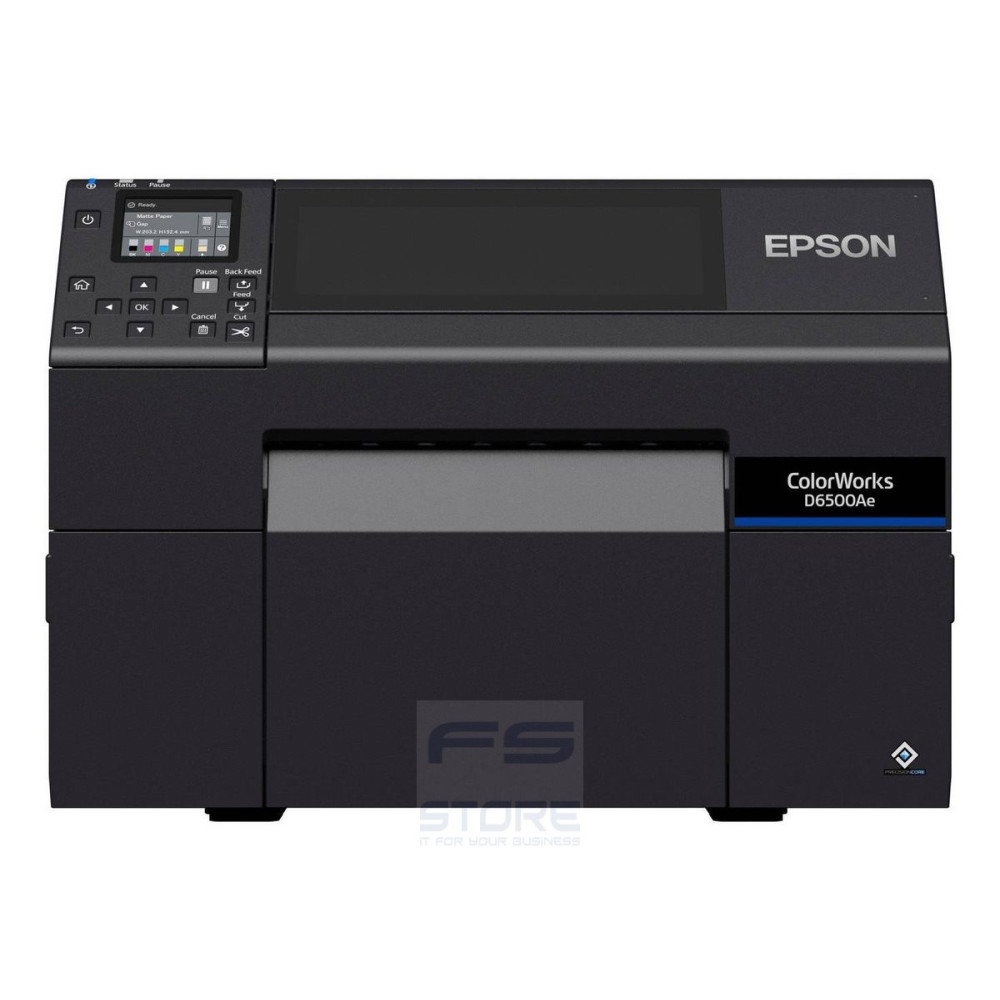 Epson ColorWorks D6500Ae stampante per etichette (CD) Trasferimento termico A colori 1200 x 1200 DPI 85 mm/s Cablato Collegament