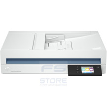 HP Scanjet Pro N4600 fnw1 Scanner a piano e ADF 1200 x 1200 DPI A5 Bianco