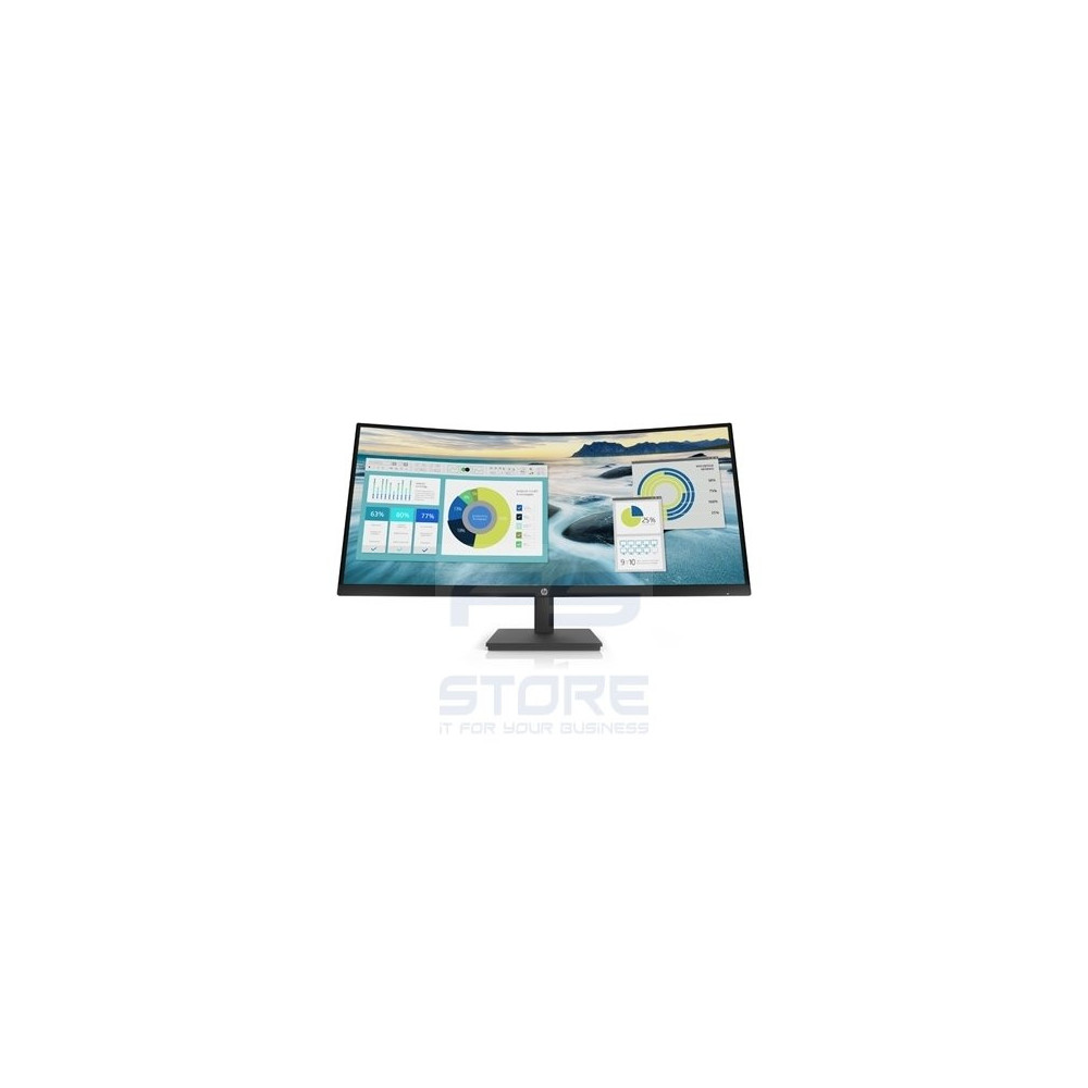 HP P34hc G4 WQHD USB-C Curved Monitor