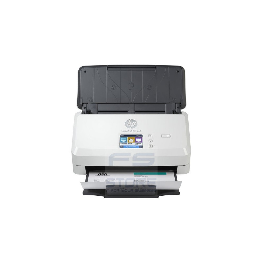 HP Scanjet Pro N4000 snw1 Sheet-feed Scanner Scanner a foglio 600 x 600 DPI A4 Nero, Bianco