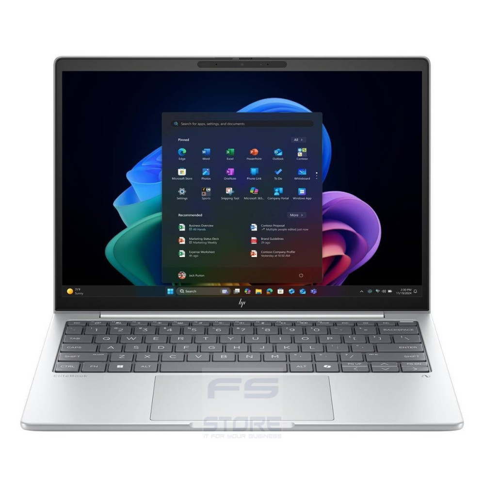 HP EliteBook 8 G1a 13 Next Gen AI Wolf Pro Security Edition Copilot+ PC AMD Ryzen AI 7 350 Computer portatile 33,8 cm (13.3\