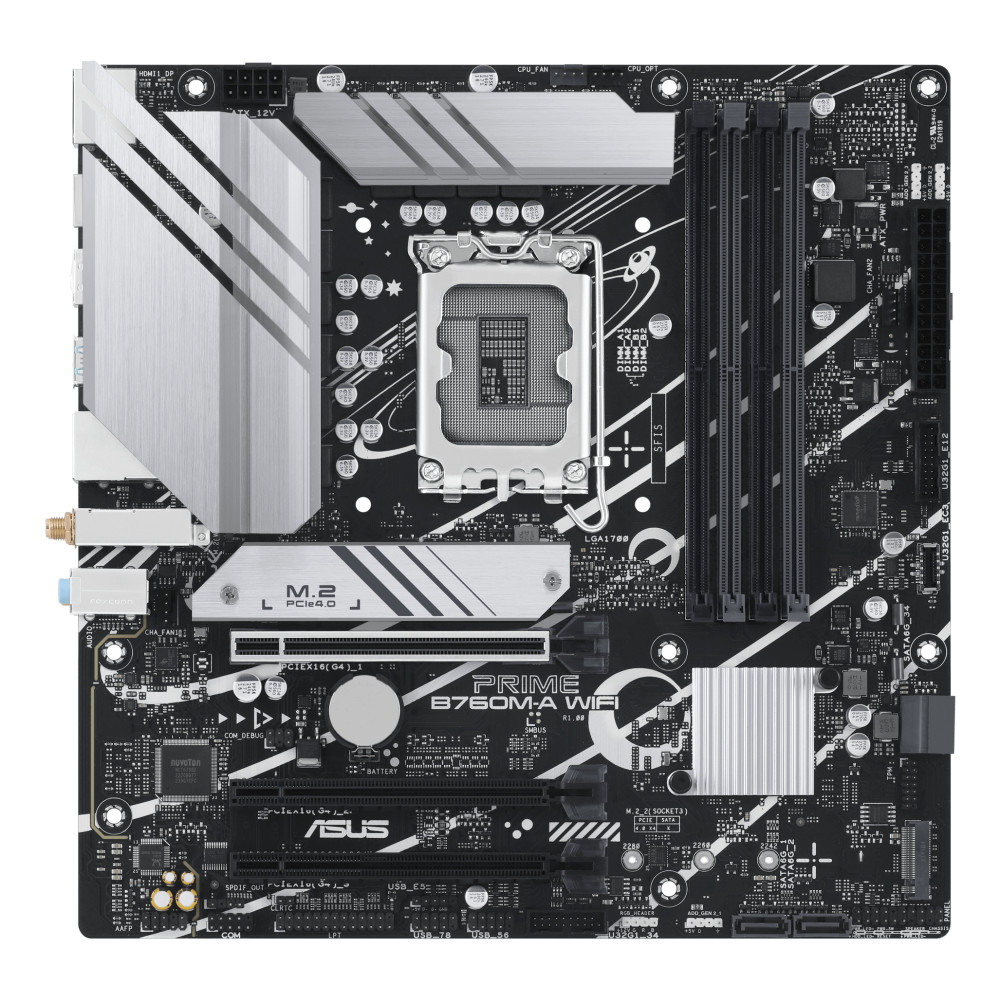 ASUS PRIME B760M-A WIFI. Schede Madri