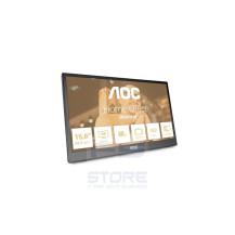 AOC 16T3EA TV e monitor portatile Nero 39,6 cm (15.6\