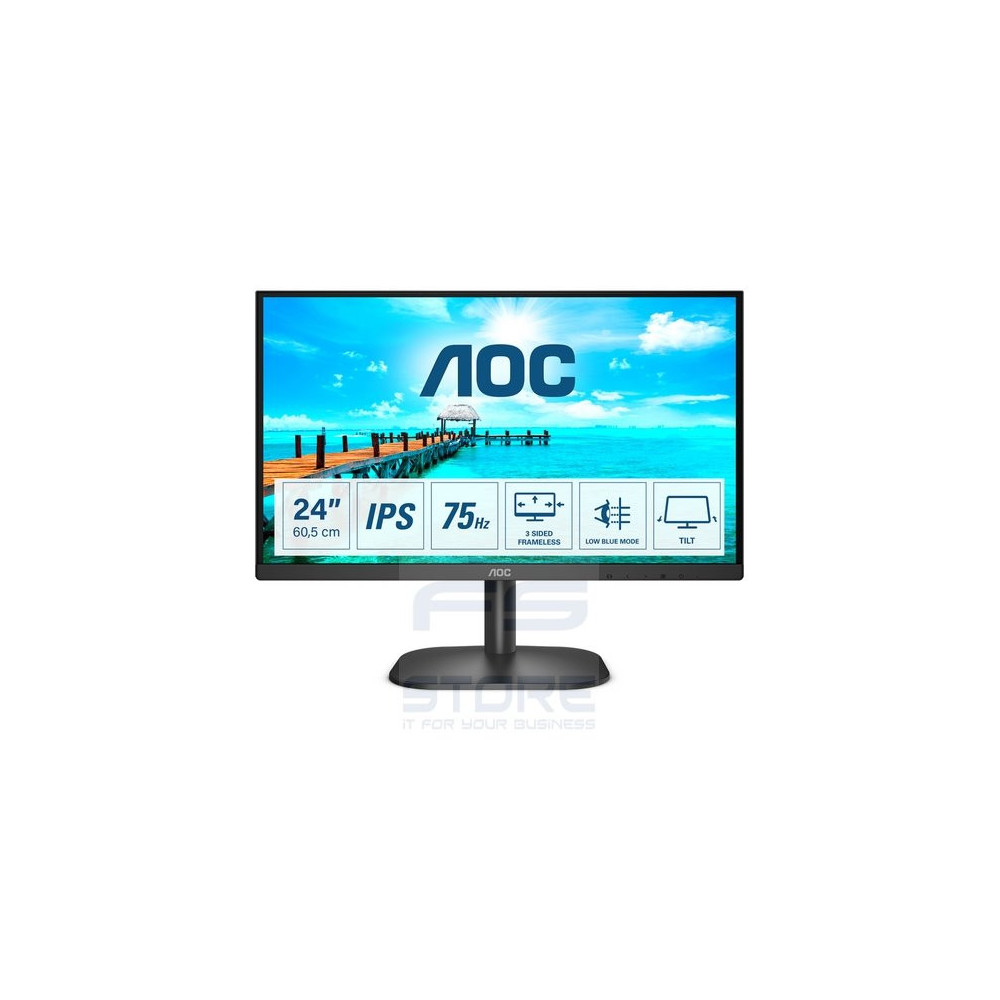 AOC B2 24B2XDA Monitor PC 60,5 cm (23.8\