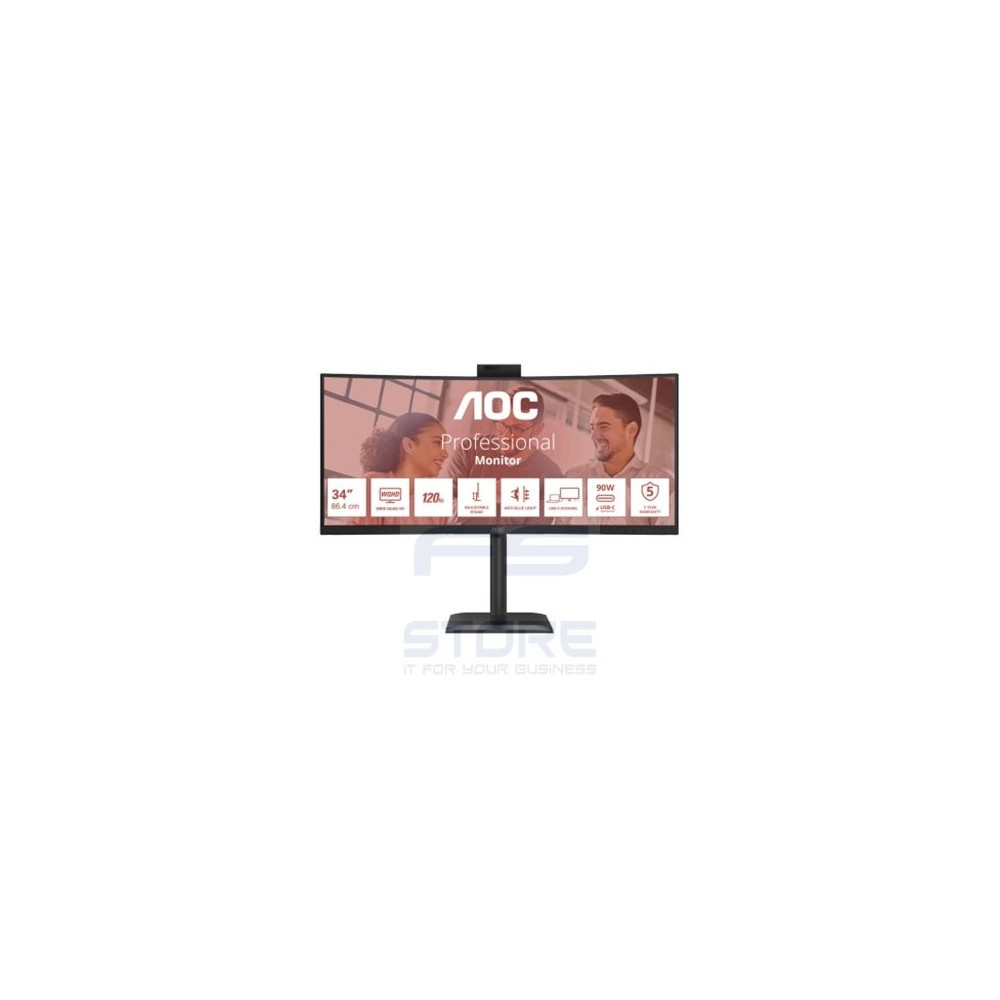 AOC E4 CU34E4CW Monitor PC 86,4 cm (34\
