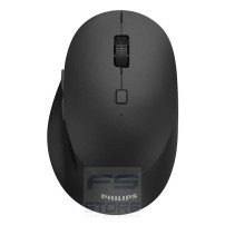 Philips SPK7607B/00 mouse Ufficio Mano destra RF senza fili + Bluetooth Ottico 3200 DPI