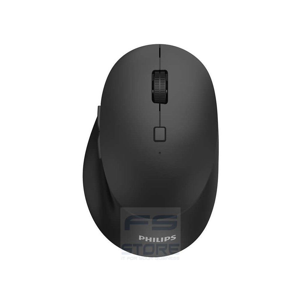 Philips SPK7607B/00 mouse Ufficio Mano destra RF senza fili + Bluetooth Ottico 3200 DPI