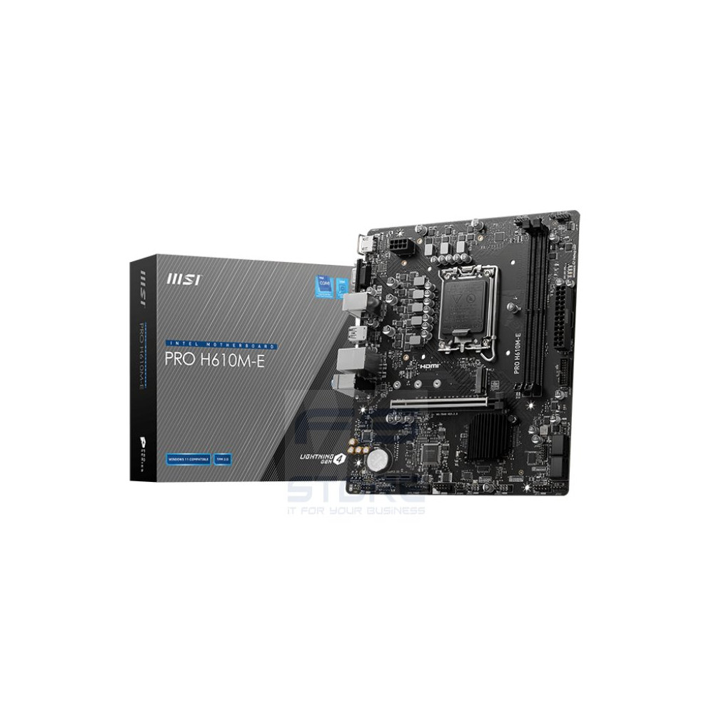 MSI PRO H610M-E scheda madre Intel H610 LGA 1700 micro ATX