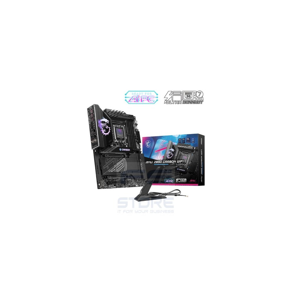 MSI MPG Z890 CARBON WIFI scheda madre Intel Z890 LGA 1851 (Socket V1) ATX