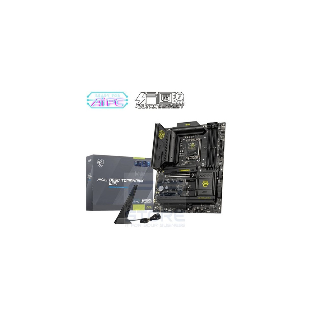 MSI MAG B860 TOMAHAWK WIFI scheda madre Intel B860 LGA 1851 (Socket V1) ATX