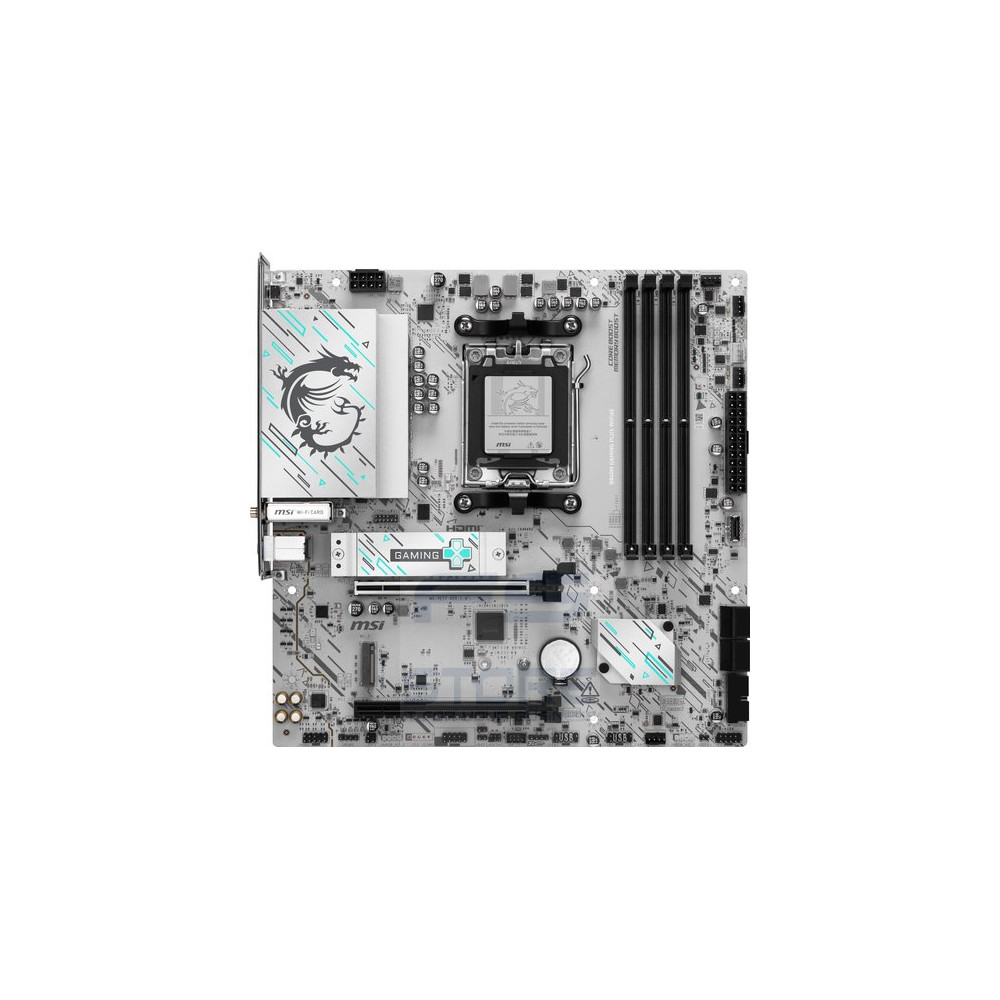 MSI B840M GAMING PLUS WIFI6E scheda madre AMD B840 Socket AM5 micro ATX