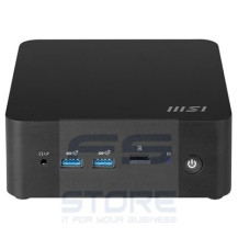 MSI Cubi NUC 1MG-013BEU 0.84L sized PC Nero 120U Intel SoC