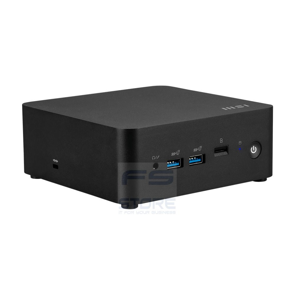 MSI CUBI NUC AI 1UMG-007EU PC/stazione di lavoro Intel Core Ultra 5 125H 8 GB DDR5-SDRAM 512 GB SSD Windows 11 Home Mini PC Nero