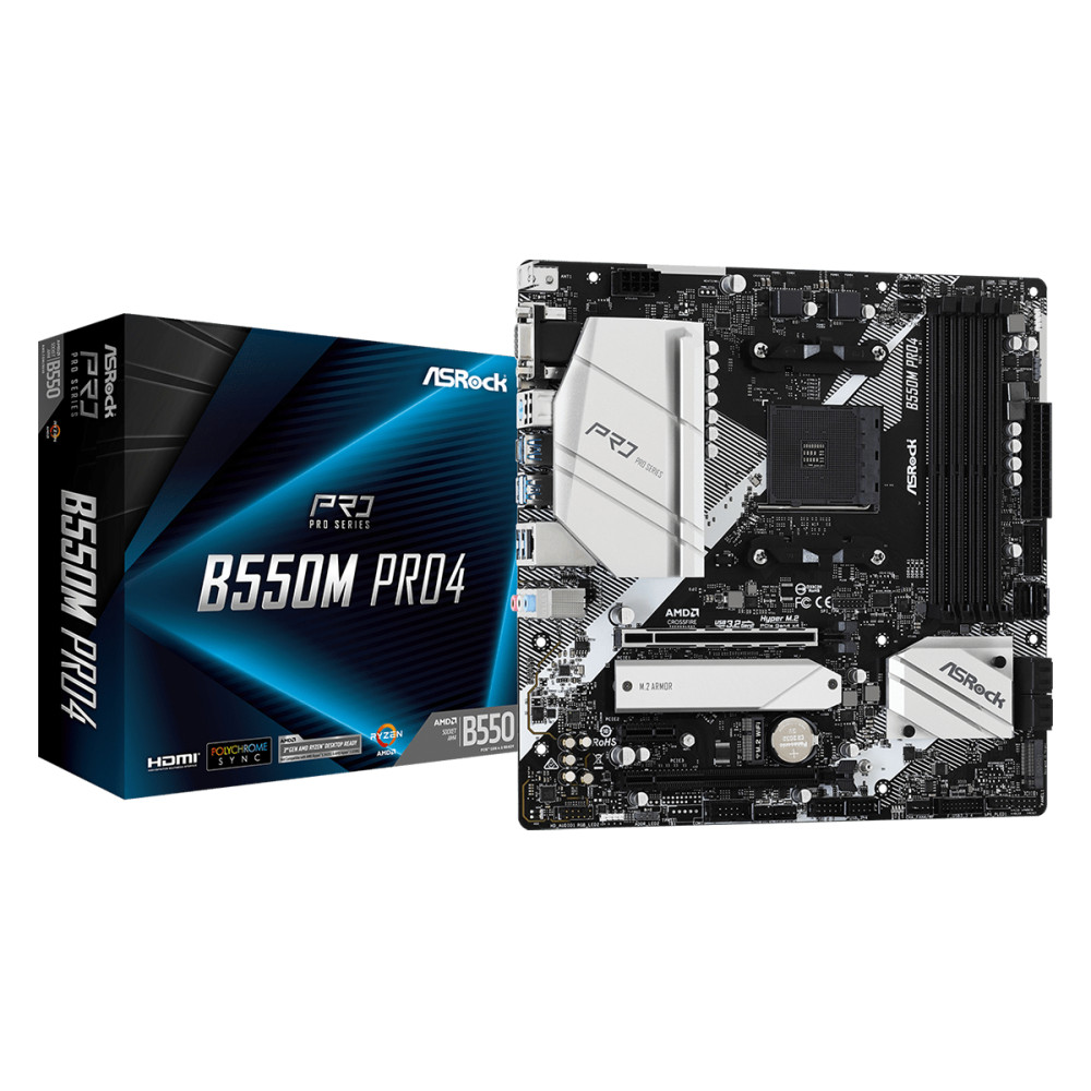 Asrock B550M Pro4. Schede Madri