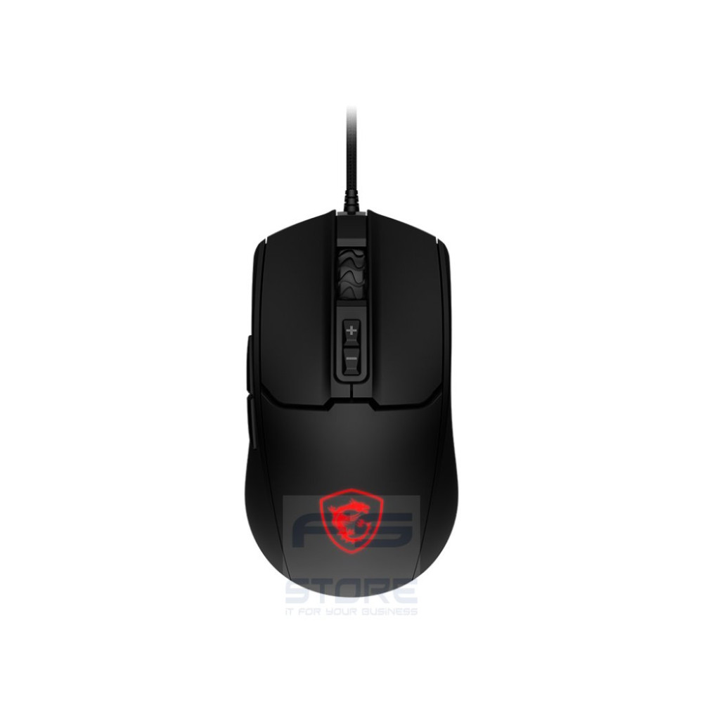 MSI FORGE GM100 mouse Gaming Ambidestro USB tipo A Ottico 6400 DPI